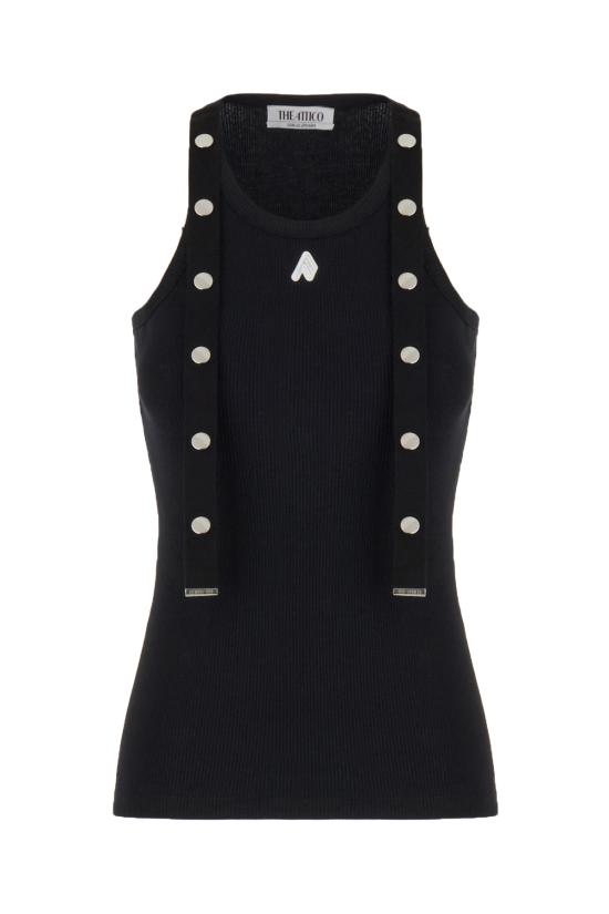  디 아티코 민소매 티셔츠 241WCT229 100