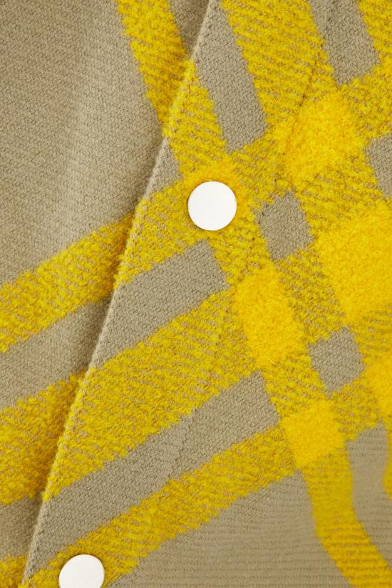  버버리 체크 울 블렌드 셔츠  8077274 B7363 HUNTER IP CHECK - BURBERRY