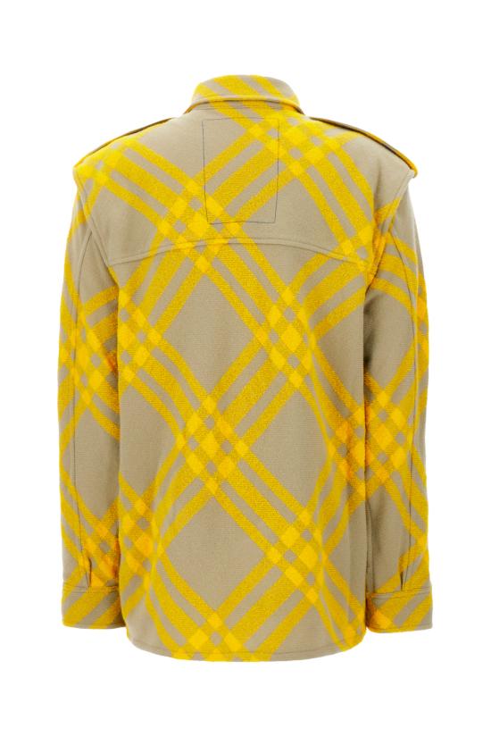  버버리 체크 울 블렌드 셔츠  8077274 B7363 HUNTER IP CHECK - BURBERRY