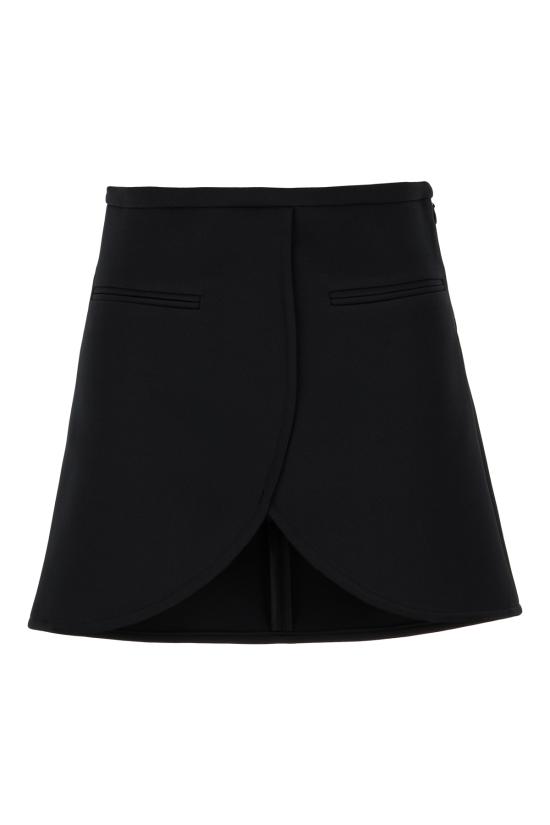  쿠레쥬 숏 스커트 224CJU171PL0007 9999 BLACK