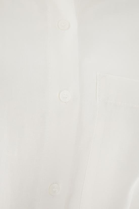  캘빈클라인 미디 원피스 K20K206697 YAF BRIGHT WHITE - CALVIN KLEIN