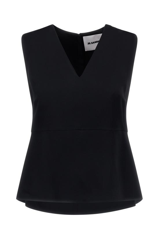  질샌더 민소매 티셔츠 J01NC0112J76018 001