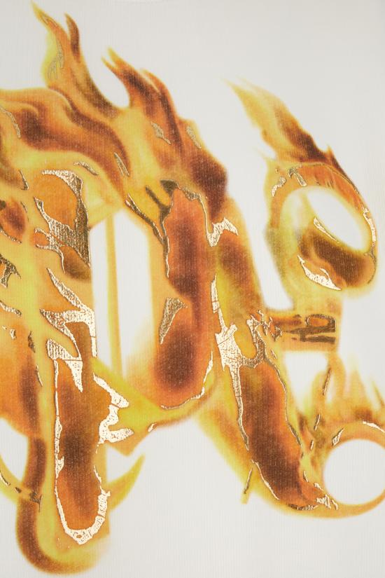  팜앤젤스 긴팔 티셔츠 PMBA074R24FLE004 0376 WHITE - PALM ANGELS