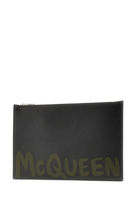  알렉산더 맥퀸 클러치/파우치 5604721AAQ5 1088 BLACK KHAKI - ALEXANDER MCQUEEN