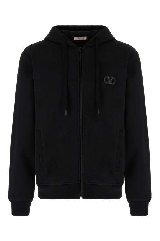  발렌티노 가라바니 후드 티셔츠 4V3MF27H9VY 0NO