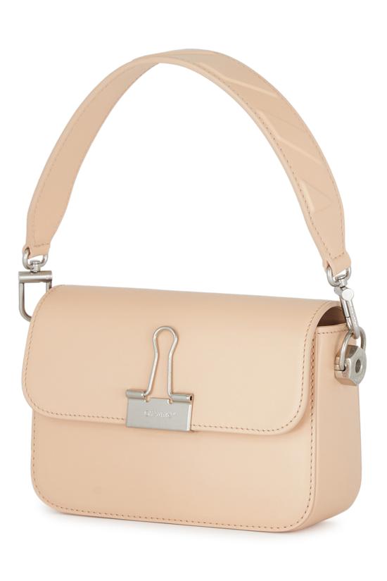  오프화이트 숄더백 OWNN118S23LEA001 2100 PEACHORANGE - OFF WHITE