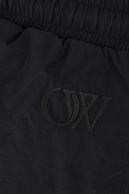  오프화이트 숏팬츠 OWVH050S24FAB001 1010 BLACK - OFF WHITE
