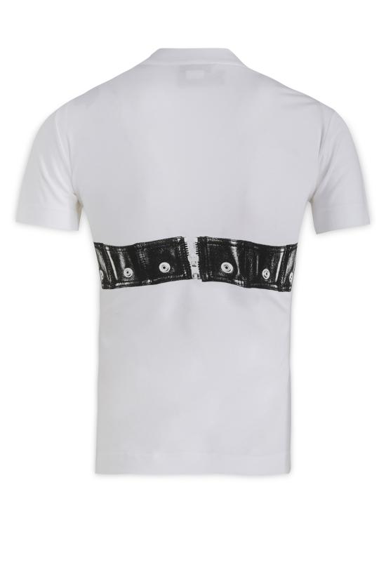  알렉산더 맥퀸 반팔 티셔츠 752355QZAJY 0900 WHITE - ALEXANDER MCQUEEN