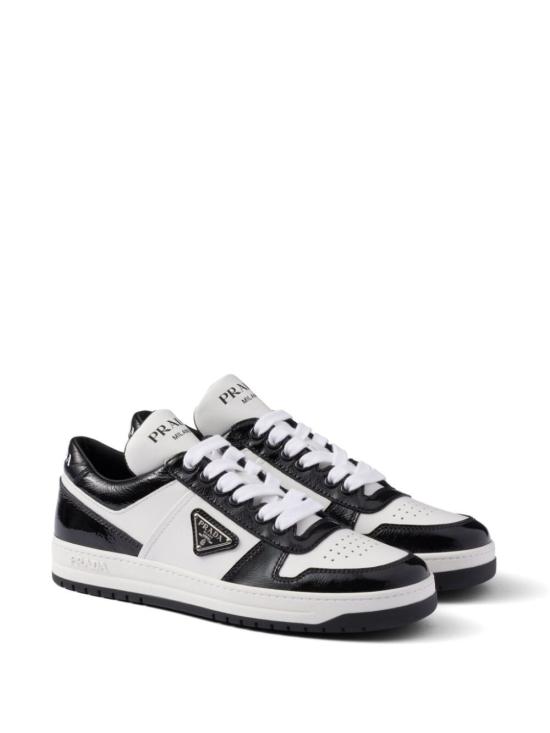  프라다 다운타운 볼드 레더 스니커즈 1E792MFDD30 3LQB F0964 BIANCO NERO - PRADA