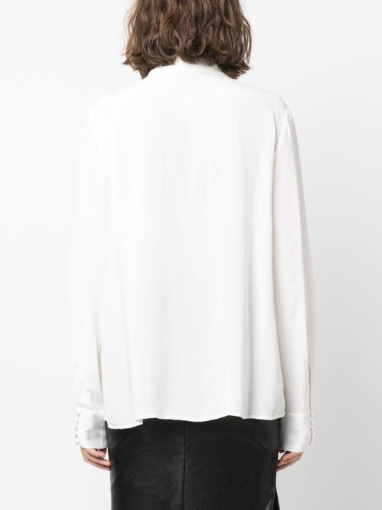  엠포리오 아르마니 블라우스 6R2C63 2NP2Z 0101 HOT WHITE - EMPORIO ARMANI