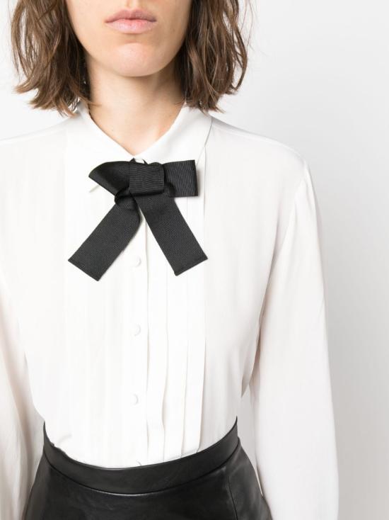  엠포리오 아르마니 블라우스 6R2C63 2NP2Z 0101 HOT WHITE - EMPORIO ARMANI