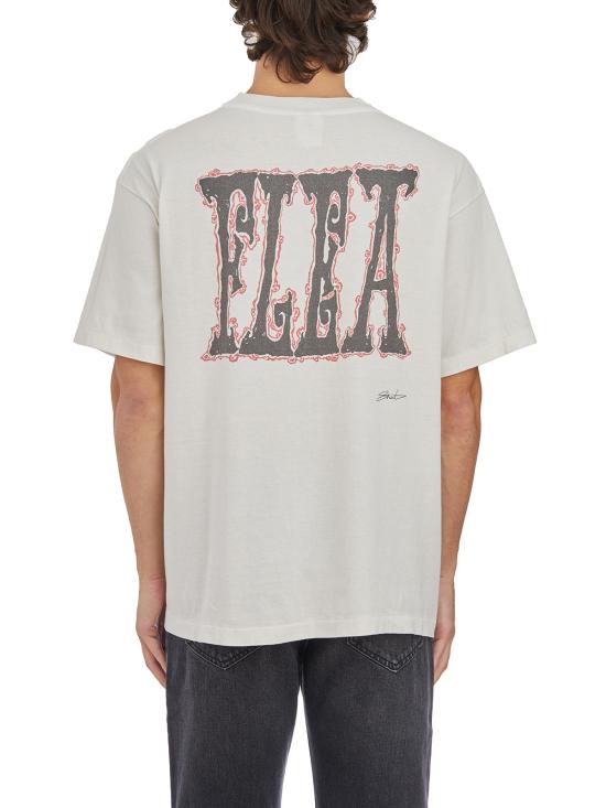 25FW 세인트 미카엘 반팔 티셔츠 ISMYS10000C02 White - SAINT MXXXXXX