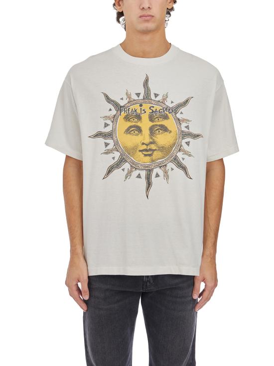 25FW 세인트 미카엘 반팔 티셔츠 ISMYS10000C02 White