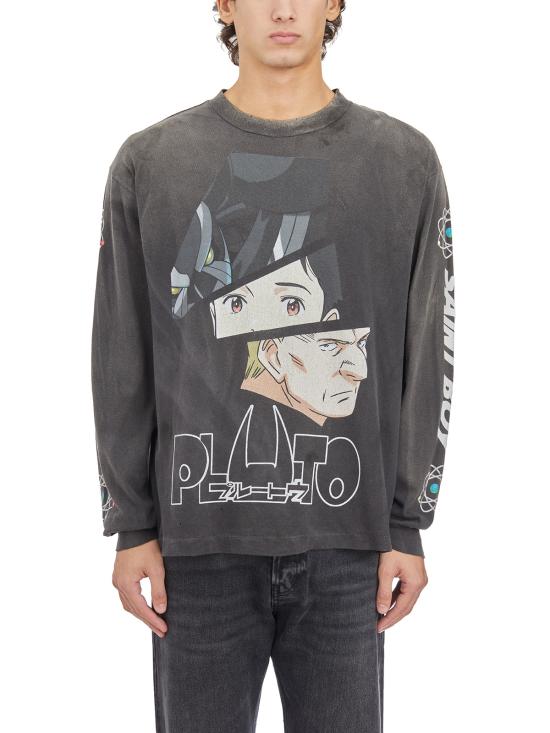 24FW 세인트 미카엘 긴팔 티셔츠 ISMYS10000C30 Black