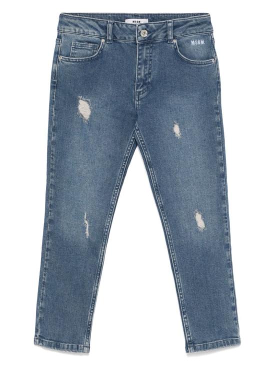 24FW [키즈] 엠에스지엠 진 F4MSJBDP128 126 DENIM BLU