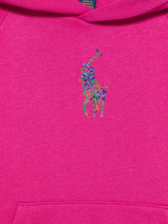 24FW [키즈] 랄프 로렌 트레이닝 상의 312950940001 COLLEGE PINK - RALPH LAUREN