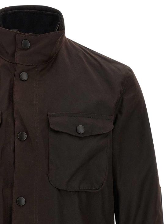 26FW 바버 오그스톤 왁스 자켓 MWX0700MWXRU71 BROWN - BARBOUR