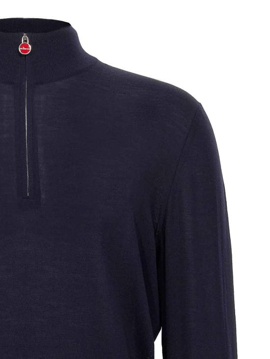26FW 키톤 가디건 UMK0899K4 BLUE - KITON