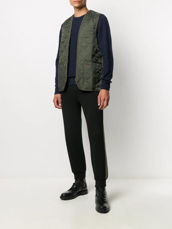 26FW 바버 퀼티드 집 라이너 MLI0001MLIGN92 GREEN - BARBOUR