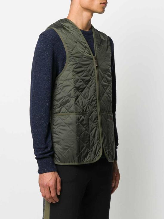 26FW 바버 퀼티드 집 라이너 MLI0001MLIGN92 GREEN - BARBOUR