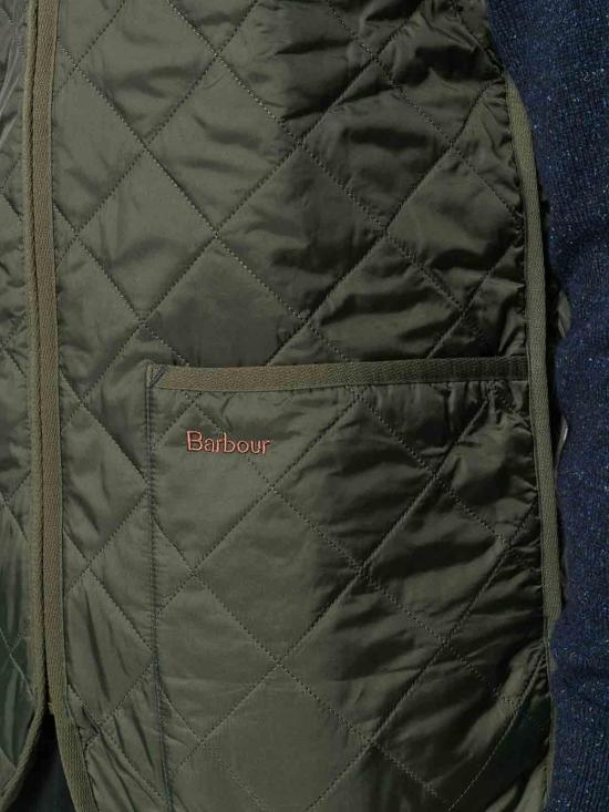 26FW 바버 퀼티드 집 라이너 MLI0001MLIGN92 GREEN - BARBOUR
