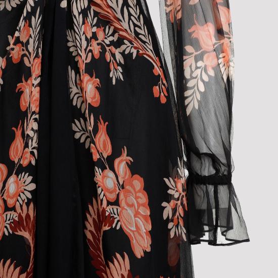 24FW 에트로 미디 원피스 WRHA022999SP198 X0810 BLACK - ETRO