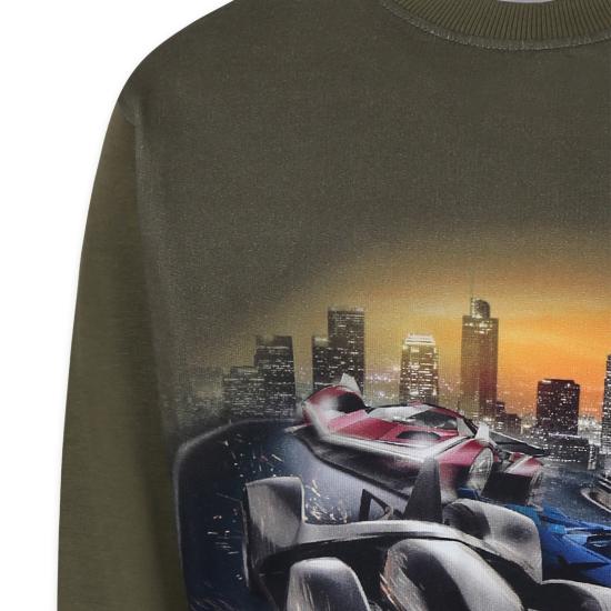 24FW [키즈] 몰로 트레이닝 상의 1W24J201 3709 GREEN - MOLO