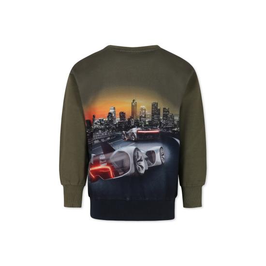 24FW [키즈] 몰로 트레이닝 상의 1W24J201 3709 GREEN - MOLO