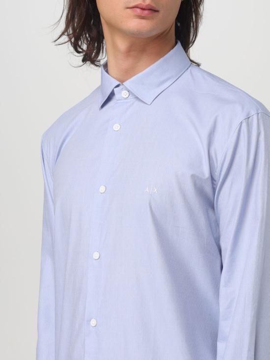  알마니 긴팔 셔츠 6DZC22ZN5SZ 55JY Gnawed Blue - ARMANI