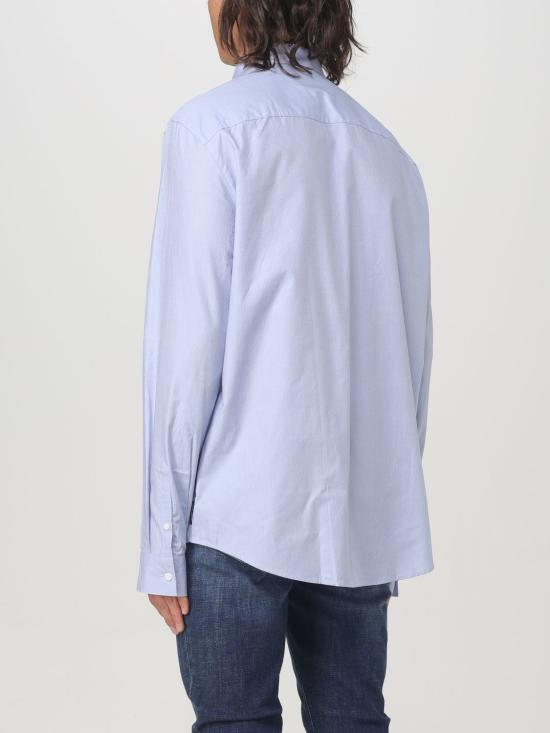  알마니 긴팔 셔츠 6DZC22ZN5SZ 55JY Gnawed Blue - ARMANI