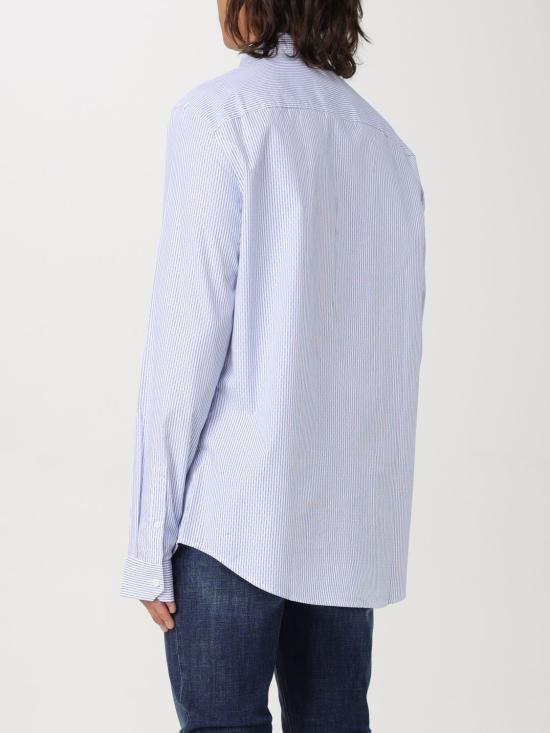  알마니 긴팔 셔츠 6DZC36ZN5VZ 55KD Gnawed Blue - ARMANI