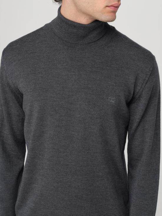  에트로 터틀넥 MRKF0067AL257 N0542 Charcoal - ETRO