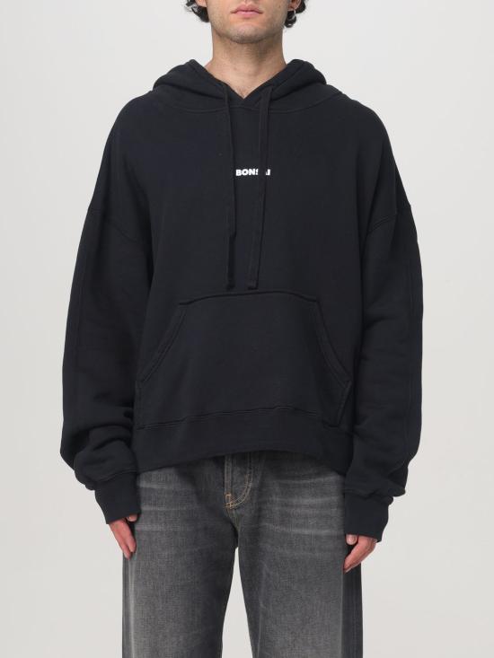  본사이 후드 티셔츠 FW24SW003 BLK Black