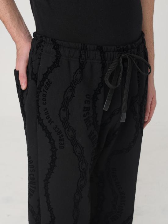 24FW 베르사체 팬츠 77GAA315FS176 899 Black - VERSACE