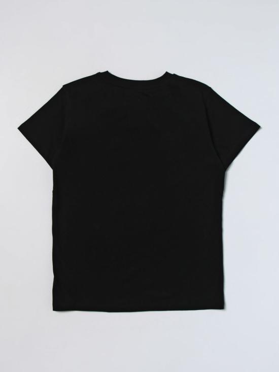 25FW [키즈] 발망 티셔츠 BT8A81Z0057 930 Black - BALMAIN