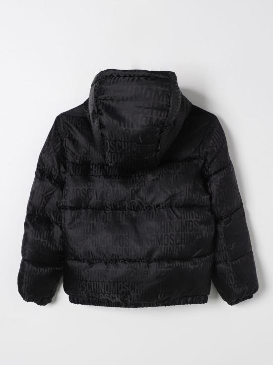 24FW [키즈] 모스키노 패딩 HUS04RL3E00 86195 Black - MOSCHINO