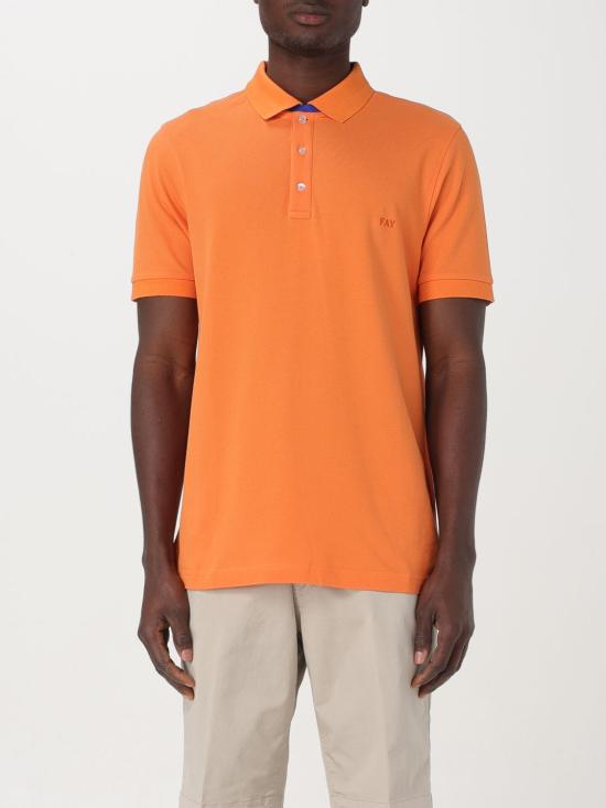 25FW 페이 폴로 티셔츠 NPMB248135STDW G800 Orange