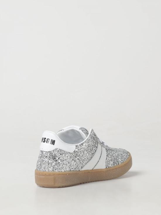 24FW [키즈] 엠에스지엠 스니커즈 7886901 Silver - MSGM