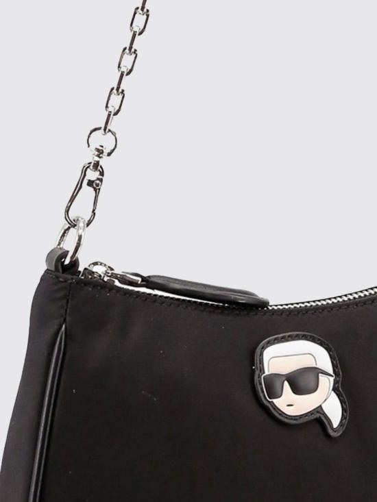 25FW 칼라거펠트 숄더백 231W3073 A999 Black - KARL LAGERFELD