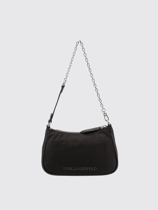 25FW 칼라거펠트 숄더백 231W3073 A999 Black - KARL LAGERFELD