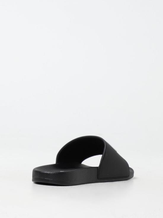 24FW 베르사체 샌들 77YA3SQ3ZS192 899 Black - VERSACE