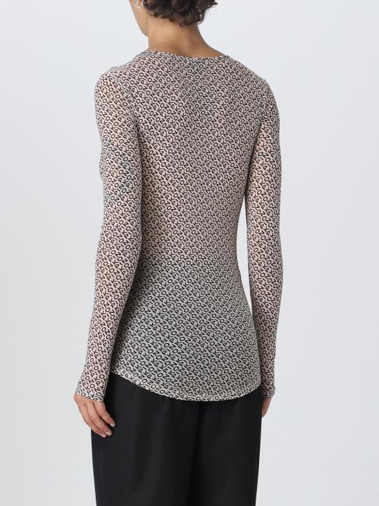 25FW 핑코 긴팔 티셔츠 100639A13G DZ5 Butter - PINKO