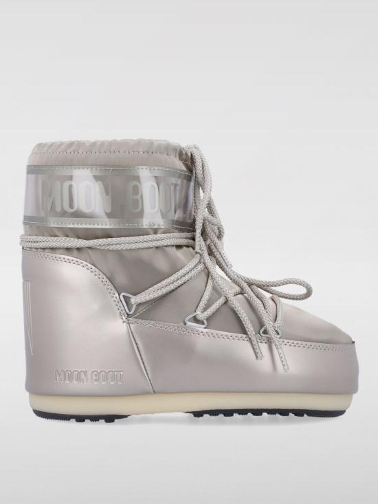 25FW 문부츠 아이콘 나일론 로우 부츠 80D1409350 B003 Platinum