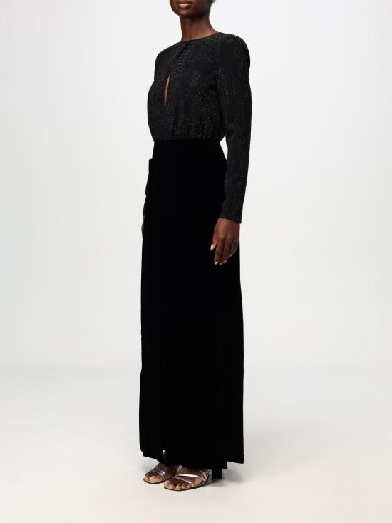 24FW 엠포리오 아르마니 롱 원피스 EW000060AF10208 UC001 Black - EMPORIO ARMANI