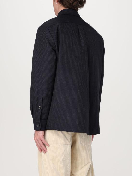  엠포리오 아르마니 긴팔 셔츠 EM000296TE11226 UB081 Blue - EMPORIO ARMANI