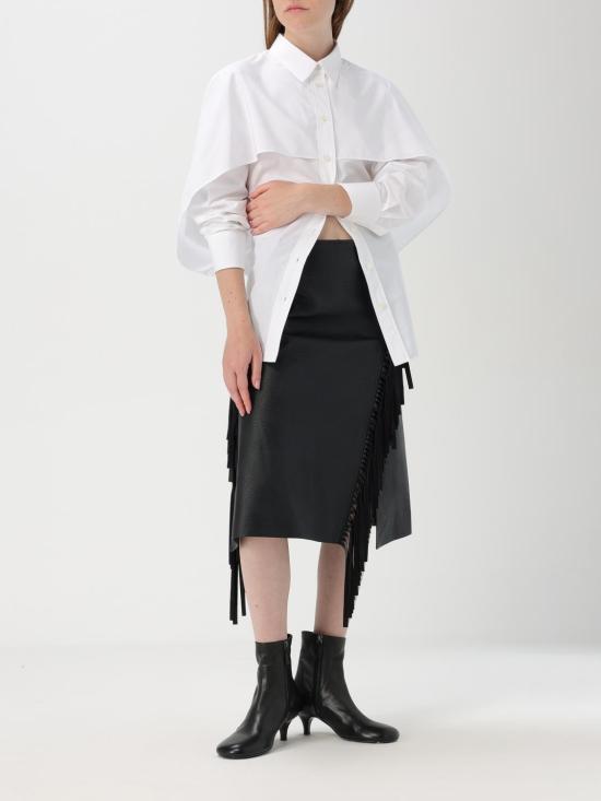 25FW 스텔라 맥카트니 미디 스커트 630109SJB14 1000 Black - STELLA MCCARTNEY