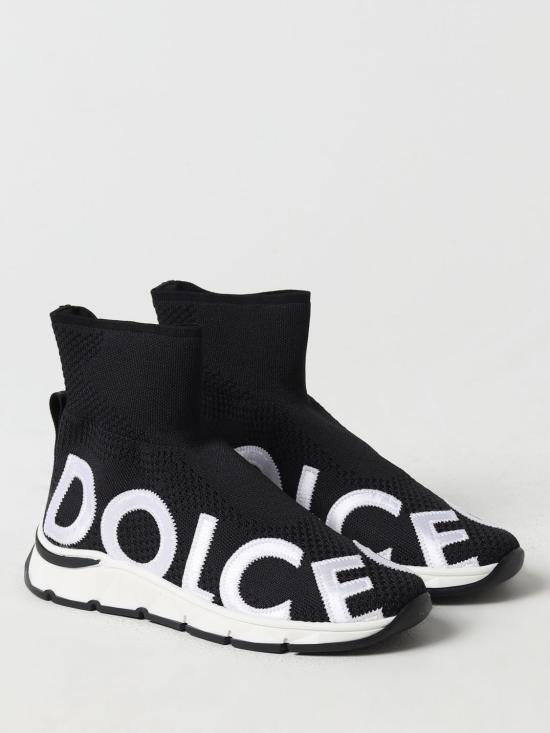 25FW [키즈] 돌체앤가바나 스니커즈 DA5179AK338 8B939 Black - DOLCE & GABBANA