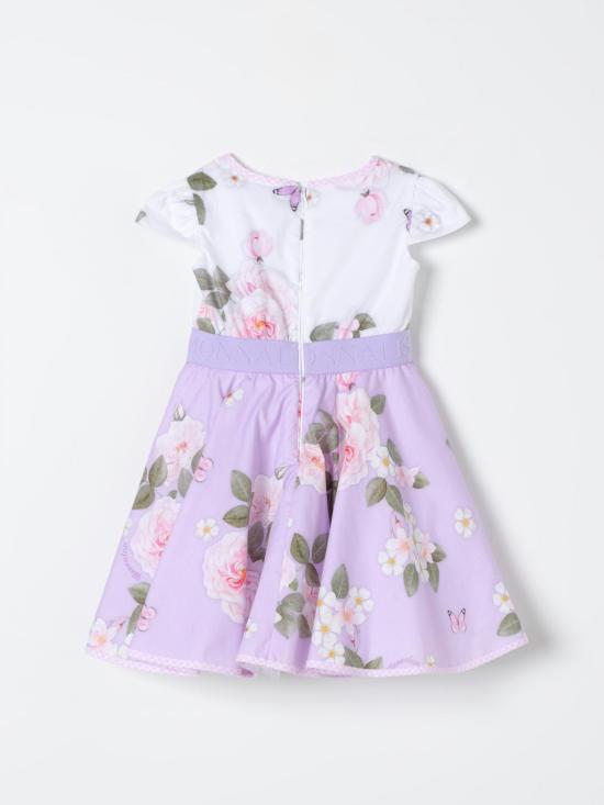 25FW [키즈] 모나리자 원피스 11C9243672 9965 White - MONNALISA