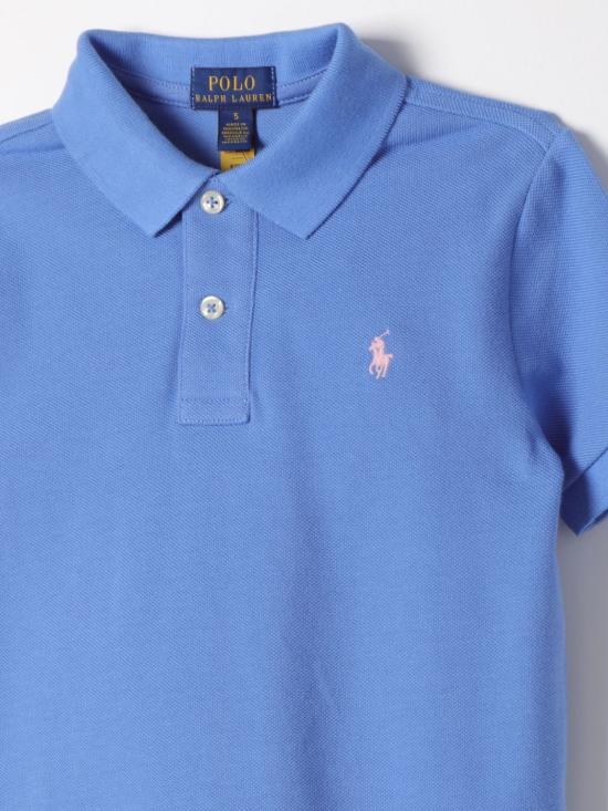  [키즈] 폴로 랄프로렌 폴로 셔츠 322703632164 NEW ENGLAND BLUE C3115 PI Gnawed Blue - POLO RALPH LAUREN
