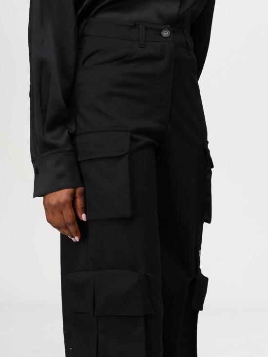 24FW 엠포리오 아르마니 스트레이트 팬츠 6D2PA42NB5Z 0999 Black - EMPORIO ARMANI